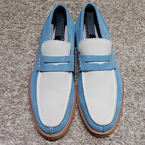 Marc Nolan | Shoes | Marc Nolan Ice Blue Two Toned Penny  display picture 1